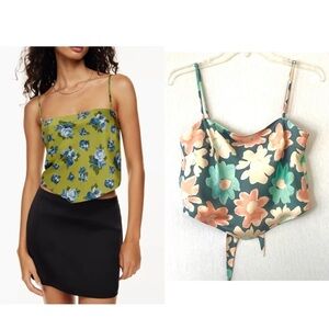Aritzia Sunday Best Floral Scarf Camisole